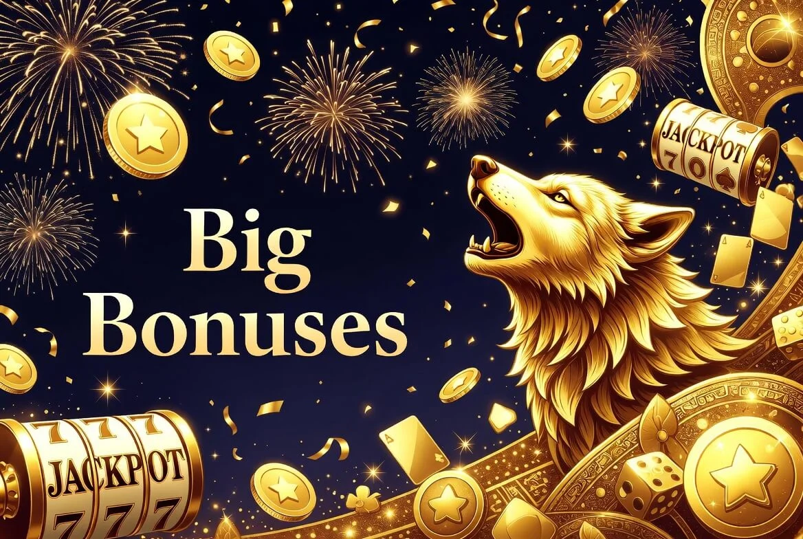 Wolf Winner free spins and welcome bonus package for Australian players